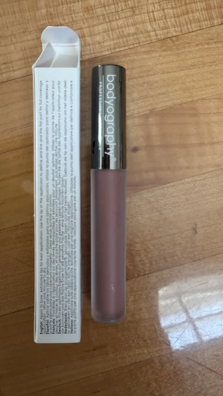 Bodiography Lip Lava Liquid Lipstick - 9615 Naked 2.4 ml NWT